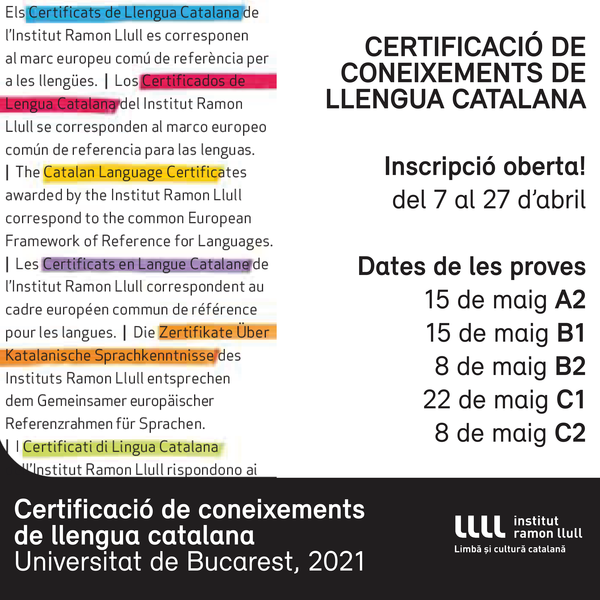 Exàmens oficials de certificació de coneixements de català a Bucarest, Foto: Hotnews