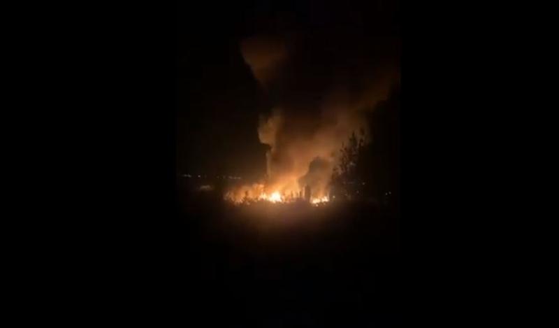 Incendiu Reghin, Foto: Captura YouTube