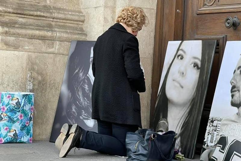 Protest supravietuitori si rude ale victimelor din Colectiv 4, Foto: Facebook / Marian Raduna