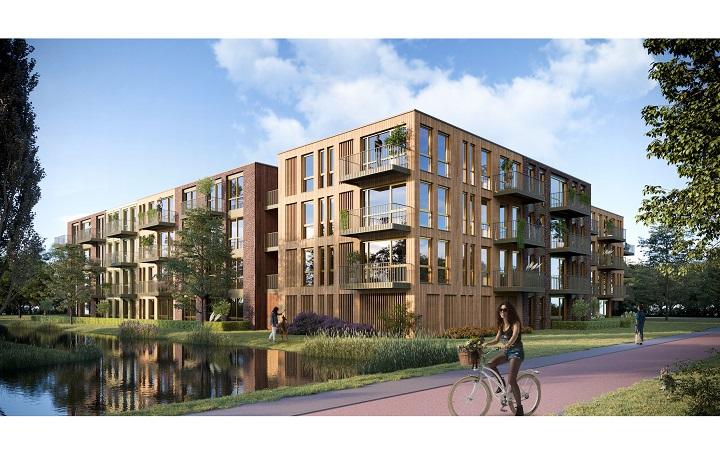 constructie CLT, Foto: finchbuildings.com