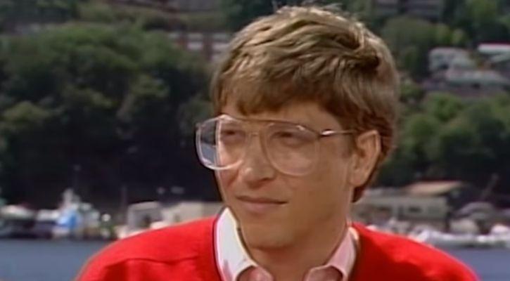 Bill Gates tanar, Foto: Captura video