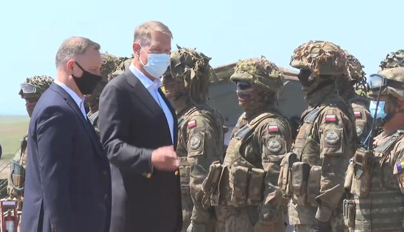 Iohannis, la Smârdan, Foto: Captura video