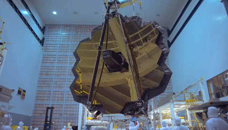 telescopul James Webb si-a deschis oglinzile, Foto: Captura YouTube