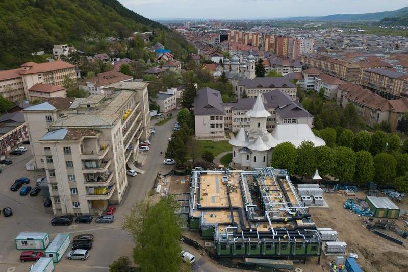 Spital modular Piatra Neamt, Foto: Adrian Ciuperca