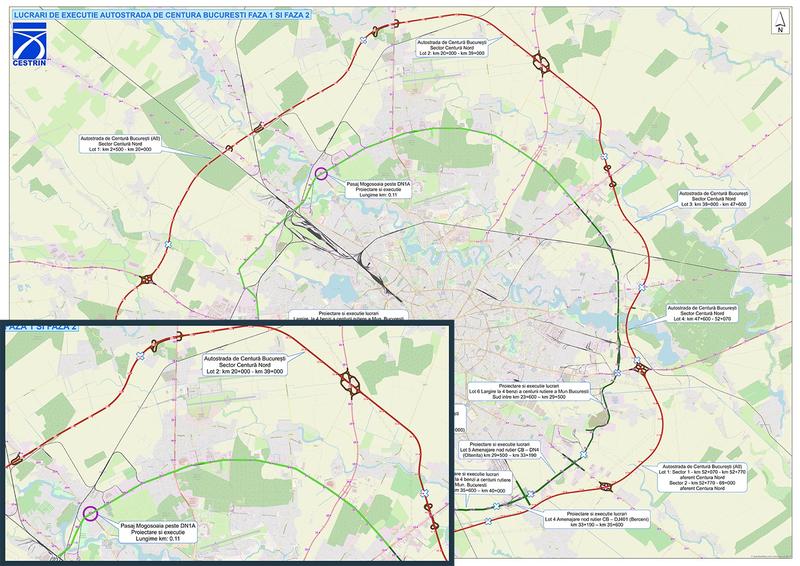 Autostrada de centură A0 Nord - Lotul 2, Foto: CNAIR