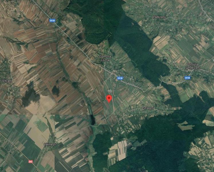 Comuna Lozna, Botosani, Foto: Google Maps