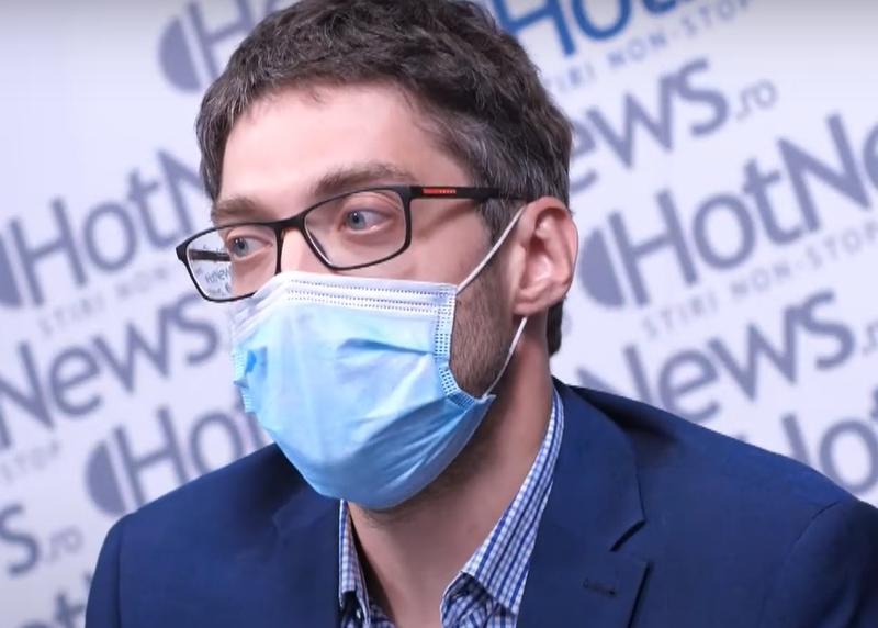 Adrian Gheorghe in sudioul HotNews, Foto: Hotnews