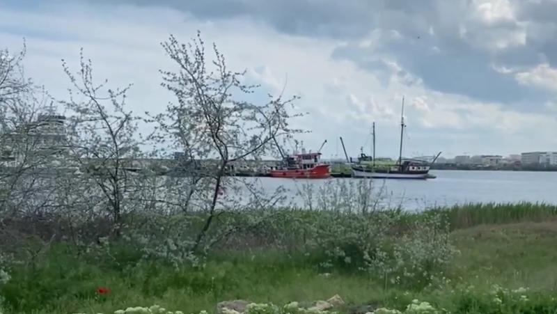 Un pescador a disparut în Marea Neagra, Foto: Captura video