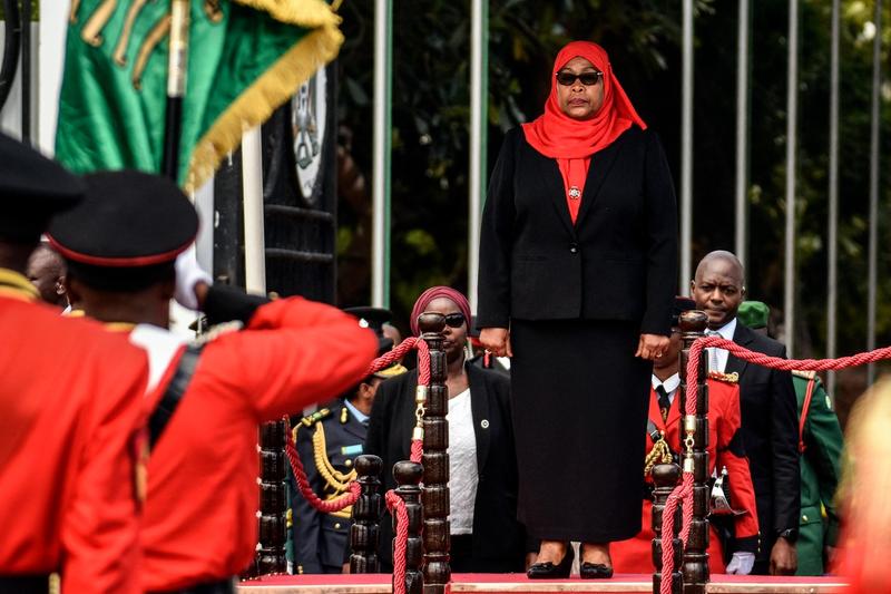 Samia Suluhu Hassan, noua preşedintă a Tanzaniei, Foto: AFP / AFP / Profimedia