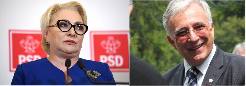 Viorica Dancila si Mugur Isarescu, Foto: Hotnews
