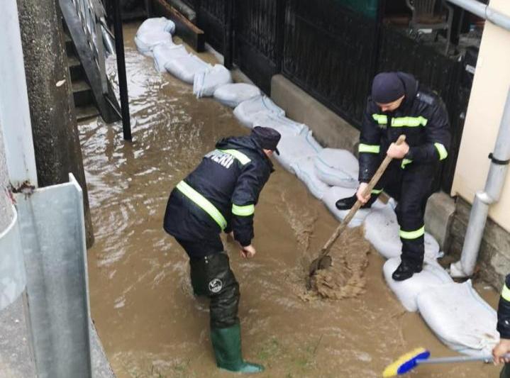 Inundatii in judetul Bihor, Foto: Facebook - Inspectoratul General pentru Imigrari