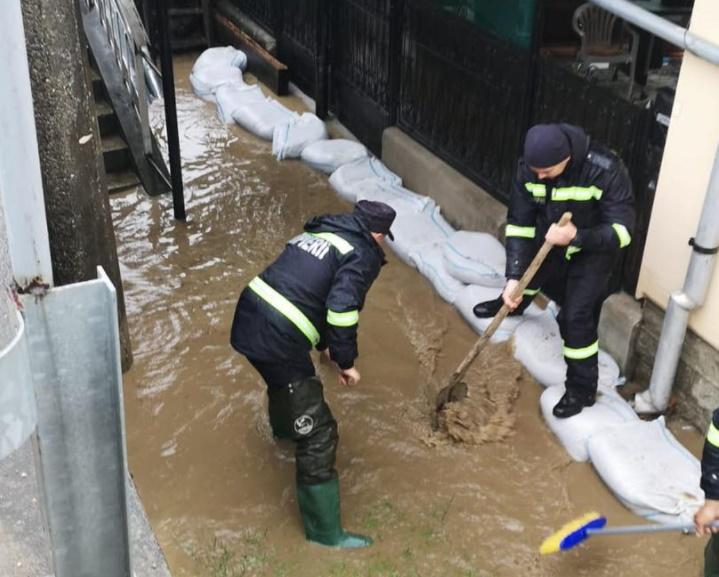 Inundatii in judetul Bihor, Foto: Facebook - Inspectoratul General pentru Imigrari