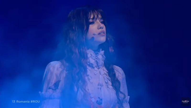 Roxen in semifinala ​​Eurovision 2021, Foto: Captura video