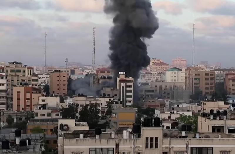 Bombardamente israeliene în Gaza, Foto: Captura YouTube
