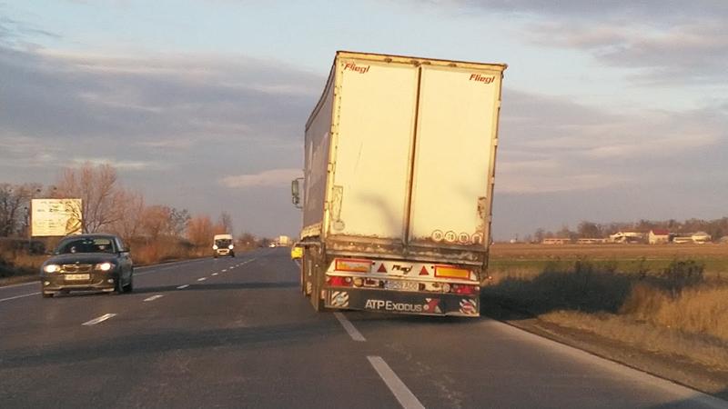 TIR in trafic, Foto: Hotnews