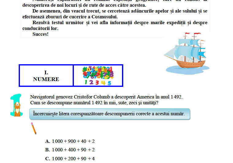 Subiect matematica evaluare nationala clasa a patra, Foto: Hotnews