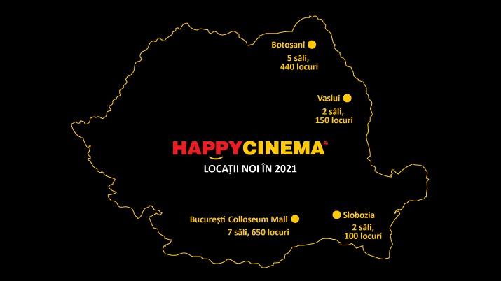 Patru noi locații Happy Cinema, Foto: Happy Cinema