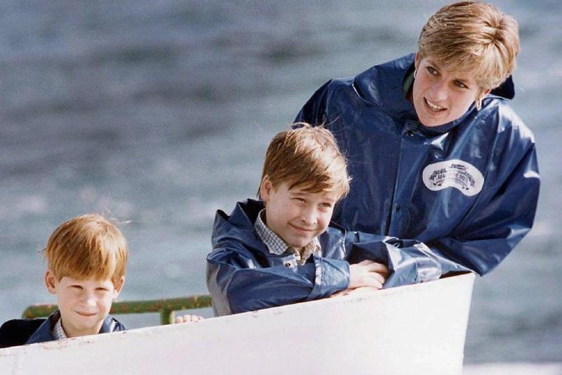 Printesa Diana cu William si Harry, Foto: HANS DERYK / PA Images / Profimedia