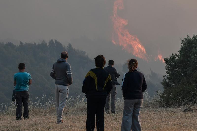 Incendiu de padure langa Atena, Foto: LOUISA GOULIAMAKI / AFP / Profimedia