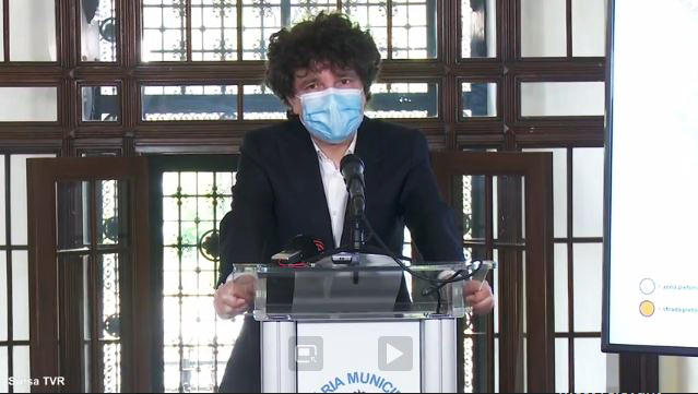 Nicusor Dan a fost intrebat daca e certat cu frizerul, Foto: Captura video