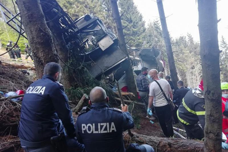 Accident de telecabina in Italia, Foto: Handout / AFP / Profimedia