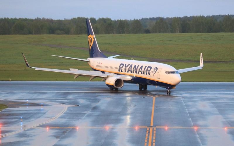 Zborul Ryanair 4978 a fost fortat sa aterizeze duminica la Minsk, Foto: Petras Malukas / AFP / Profimedia Images