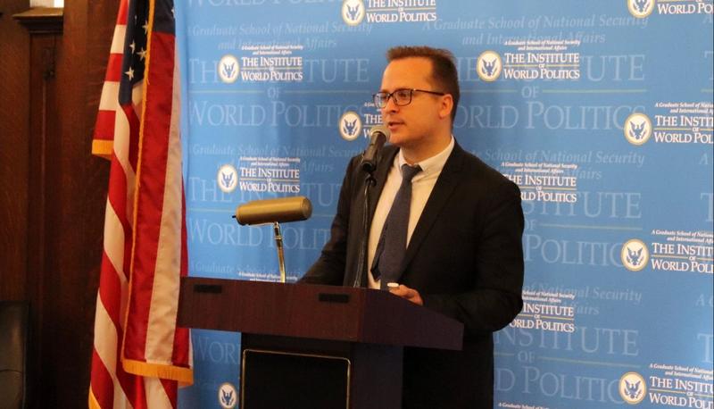 Franak Viacorka denunta Belarusul drept o Coree de Nord in centrul Europei, Foto: The Institute of World Politics