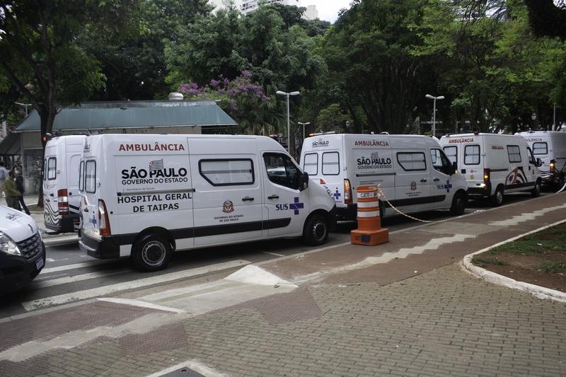 Ambulante coronavirus in Sao Paolo, Brazilia, Foto: Leco Viana / Zuma Press / Profimedia