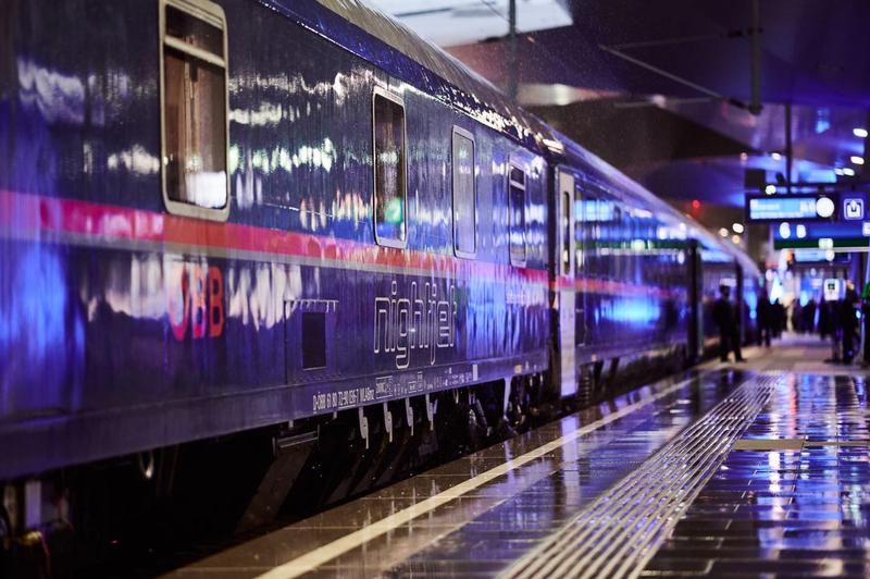 Tren austriac Nighjet, Foto: OBB