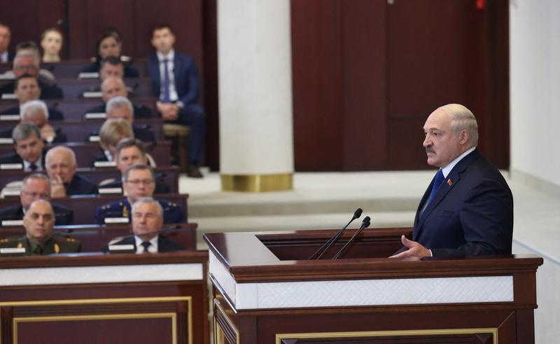 Alexander Lukasenko in parlamentul belarus, Foto: Maxim GUCHEK / AFP / Profimedia