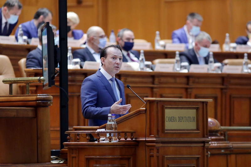 Florin Citu in Parlament, Foto: Guvernul Romaniei