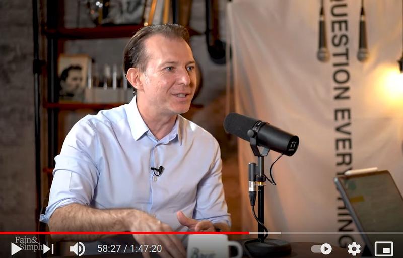 Florin Citu in podcast, Foto: Hotnews