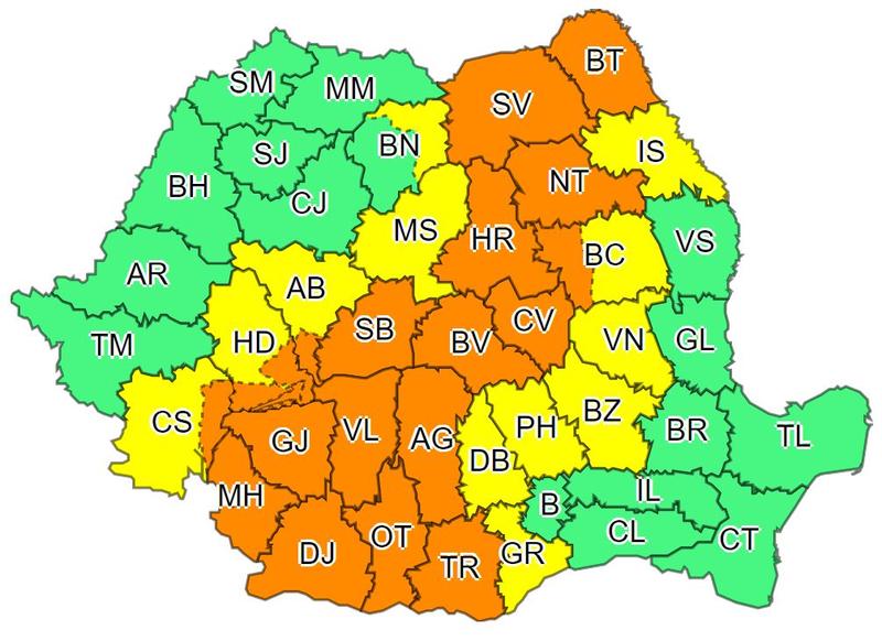Avertizari meteo, Foto: ANM