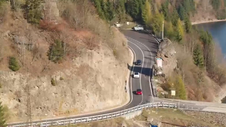 Drum din Bistrita Nasaud, Foto: Captura Digi 24