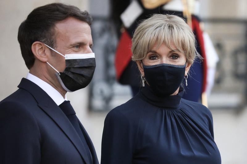 Emmanuel Macron si Brigitte Macron, Foto: Stephane Lemouton / Bestimage / Profimedia