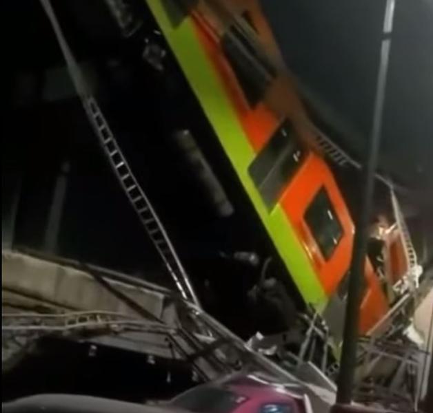 Accident Mexico City, Foto: Captura YouTube