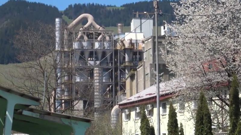 Fabrica de ciment Tasca, Foto: Captura video