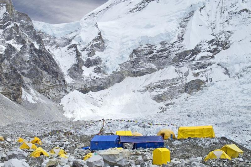 Everest - tabara de baza, Foto: Maciej Bledowski, Dreamstime.com