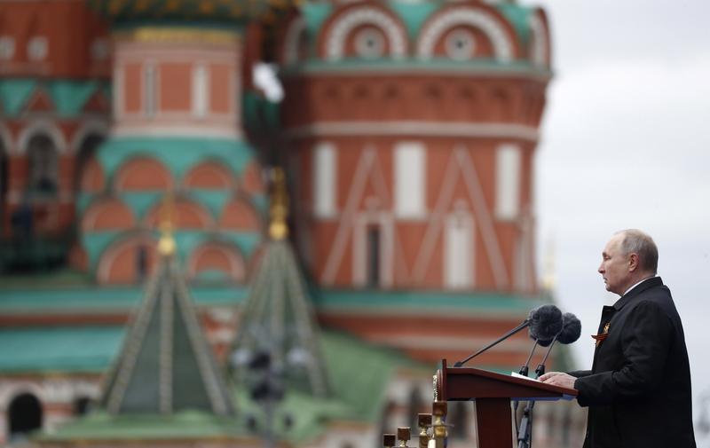 Vladimir Putin in Piata Rosie, Foto: Dmitry Astakhov / TASS / Profimedia