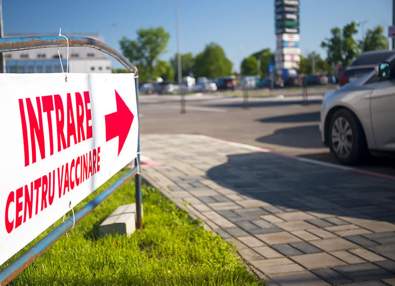 Centru de vaccinare, Foto: Primaria Municipiului Galati﻿