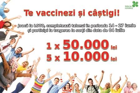 Te vaccinezi si castigi, Foto: Loto.ro