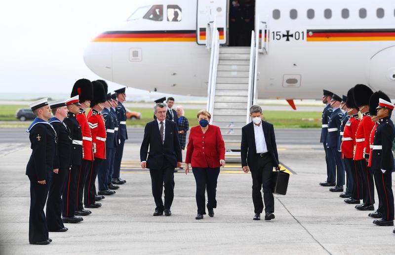 Angela Merkel la summitul G7 din Anglia, Foto: Profimedia Images / James Veysey / Shutterstock Editorial