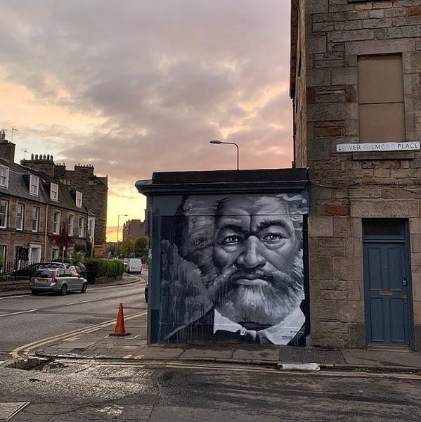 fresca murala Frederick Douglass, Foto: Wikipedia