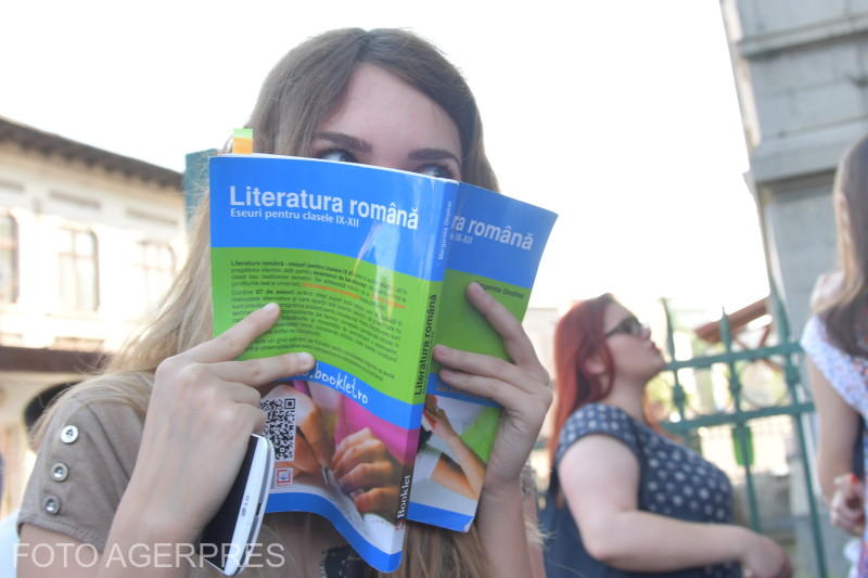 Elevi inainte de bacalaureat, Foto: Agerpres