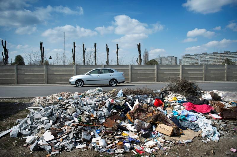 Gunoi Bucuresti, Foto: JESSICA GOW/ AFP/ Profimedia