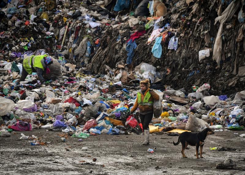 Groapa de gunoi Pata Rat, Cluj Napoca, Foto: Daniel MIHAILESCU / AFP / Profimedia
