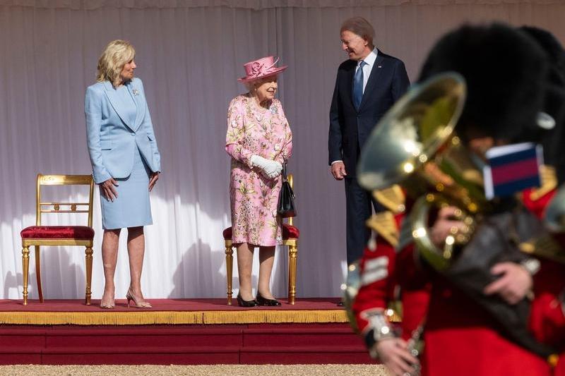 Regina Elisabeta a II-a i-a primit pe sotii Biden la Caselul Windsor, Foto: David Rose-WPA Pool / Shutterstock Editorial / Profimedia Images