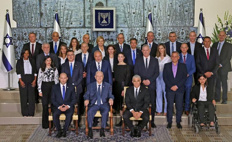 Guvernul israelian condus de premierul Naftali Bennett, Foto: Emmanuel DUNAND / AFP / Profimedia