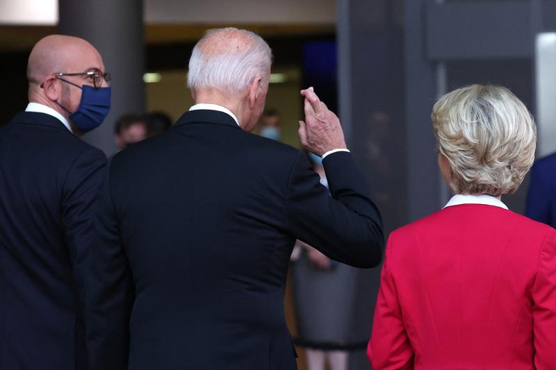 Charles Michel, Joe Biden, Ursula von der Leyen, Foto: Kenzo Tribouillard / AFP / Profimedia Images