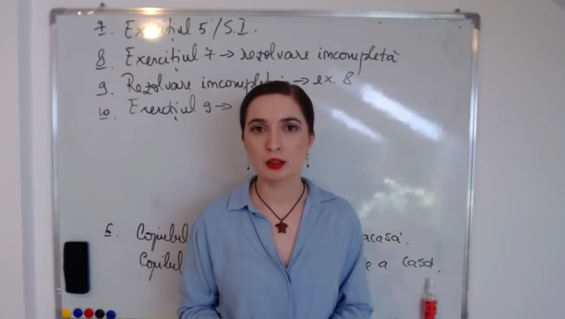 Cristina Tunegaru explică cele 12 capcane posibile la proba de limba romana de la Evalurea Nationala, Foto: Captura video